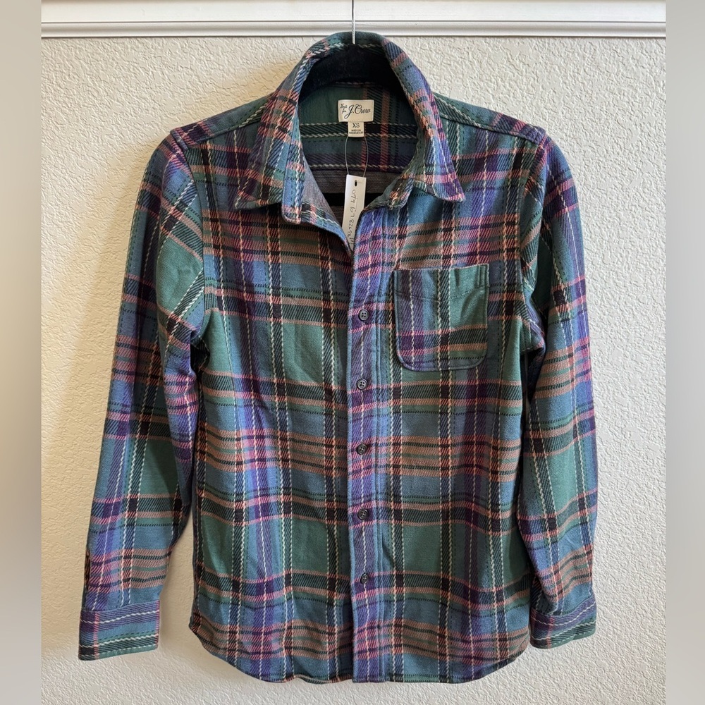 NWT J.Crew Lightweight Seaboard Soft-Knit Shirt Men's Size XS - Picture 2 of 4